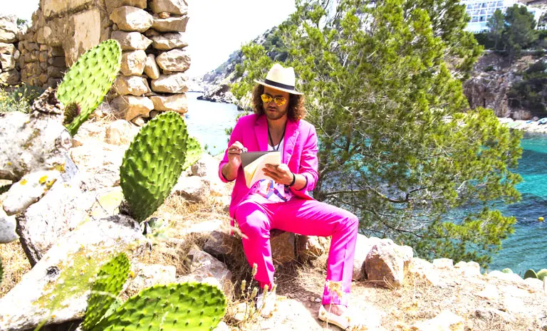 Live-Sketching auf Ibiza