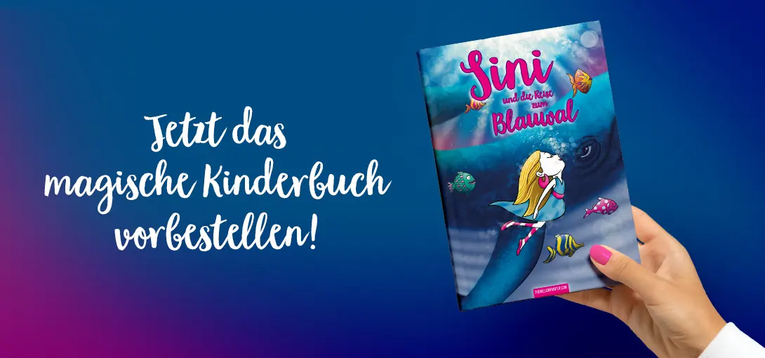 Kinderbuch „Sini und die Reise zum Blauwal“